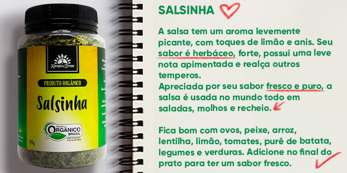 Sabores e saberes - Salsinha 2